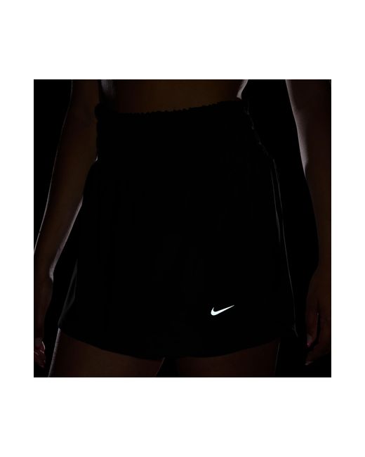 Nike Black Ultrahigh Waist Skorts