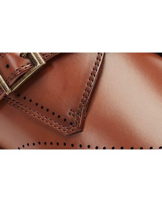 Kenneth Cole Brown Cheer One Buckle Monk Shoe for men