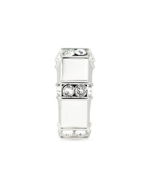 Alexander McQueen White Dapper Ring for men