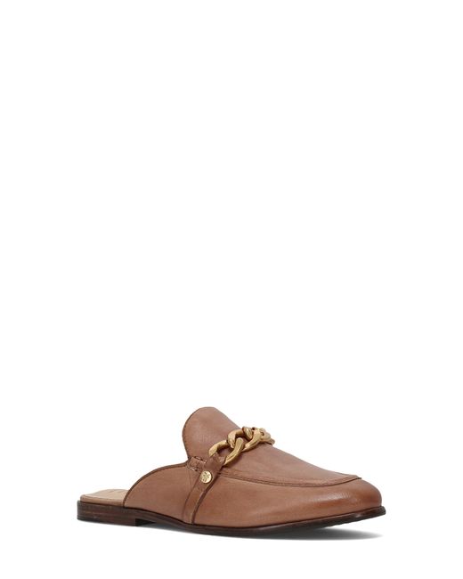 Frye Brown Faith Chain Mule