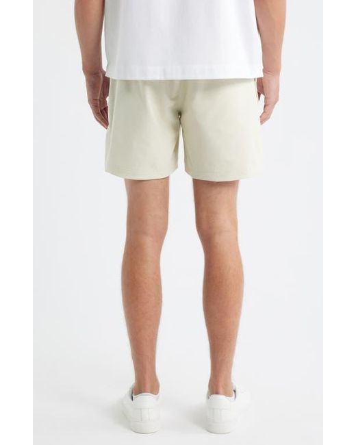 Boss Natural Solid Stretch Swim Trunks for men