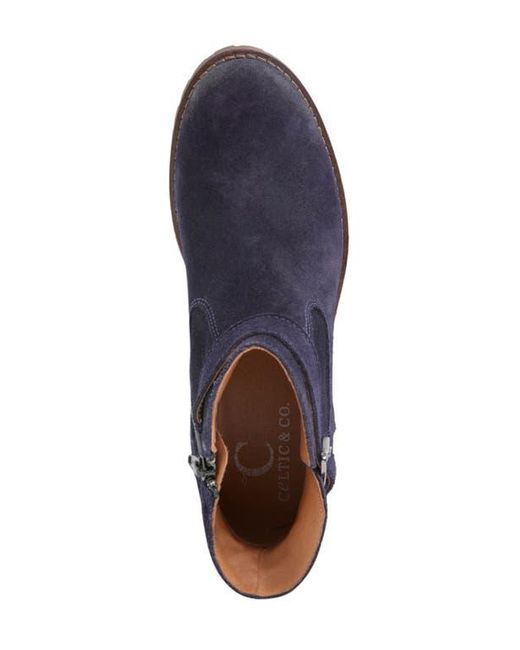 Celtic & Co. Blue Strap Detail Ankle Boot