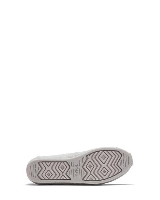 TOMS White Alpargata Slip-On