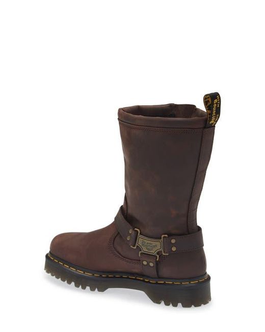 Dr. Martens Anistone Harness Boot in Brown | Lyst