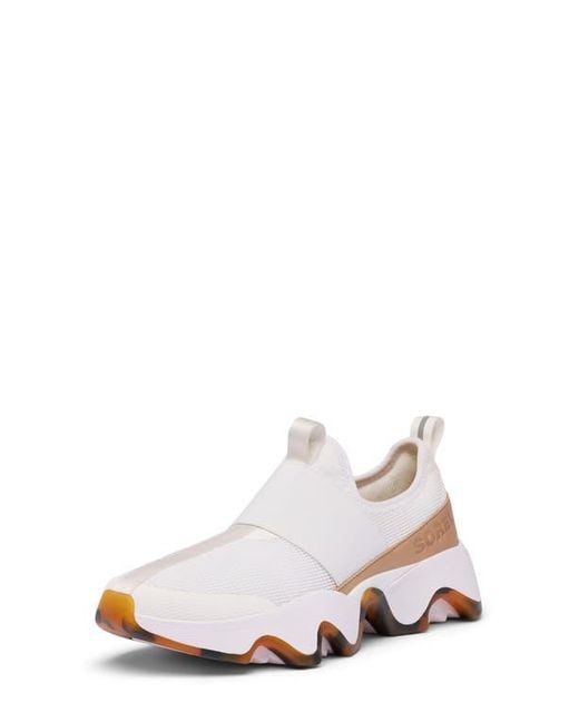 Sorel White Kinetic Impact Ii Strap Slip-On Sneaker