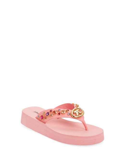 Jeffrey Campbell Iconics Flip Flop in Pink | Lyst