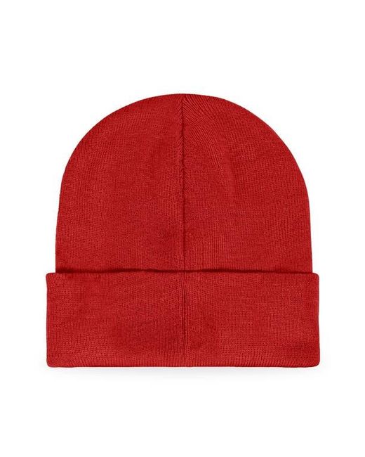 Alix Red Molecule Beanie for men
