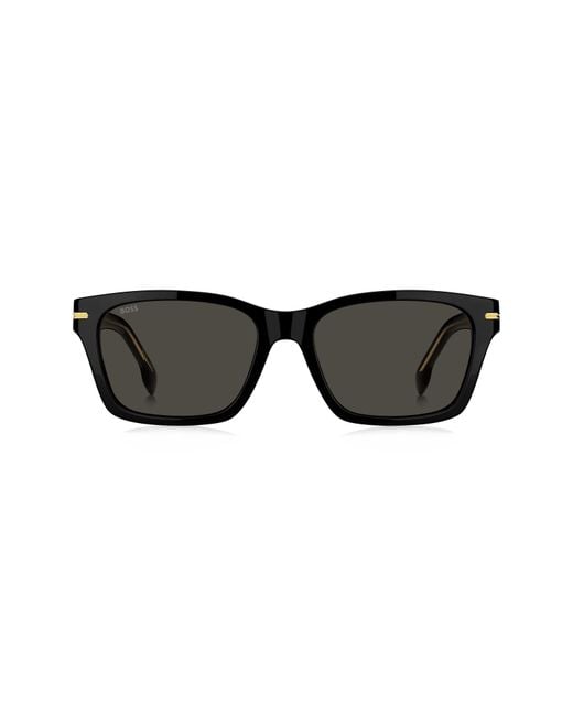 Boss Black 56Mm Rectangular Sunglasses for men