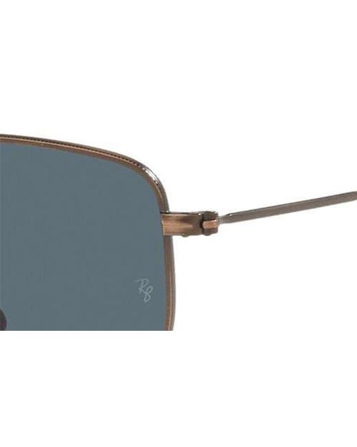 Ray-Ban Blue 50Mm Irregular Sunglasses for men