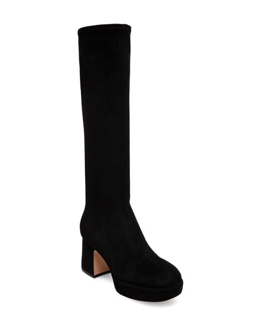 Silent D Orza Knee High Platform Boot in Black Lyst