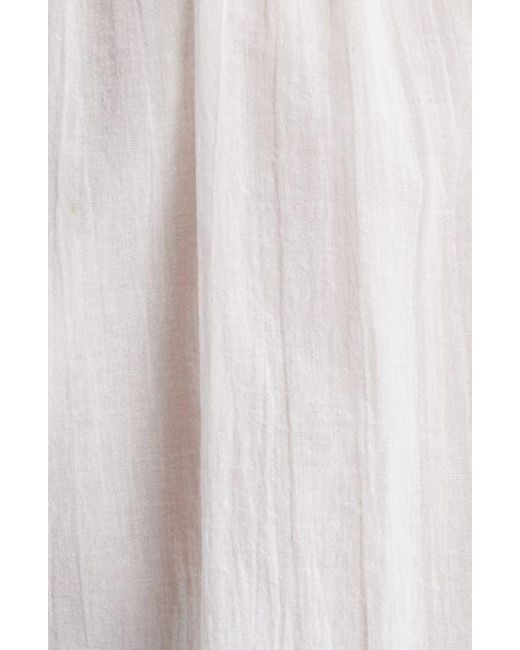 FRAME White The Swing Button-Up Shirt