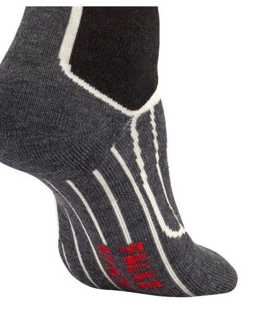 Falke Black Sk2 Intermediate Wool Ski Socks