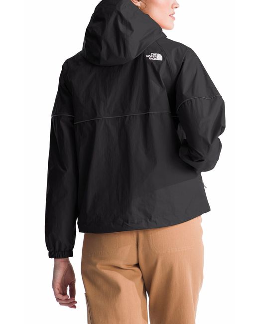 The North Face Black Antora Water Repellent Hooded Jacket