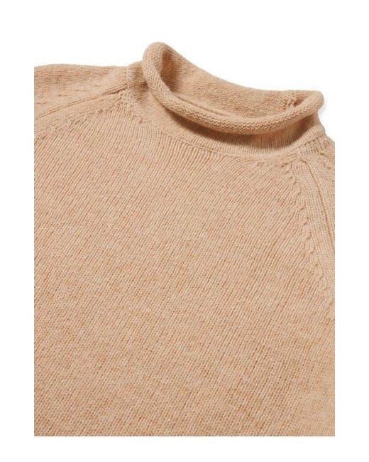 Fortela Natural Andrew Merino Wool High Neck Sweater for men
