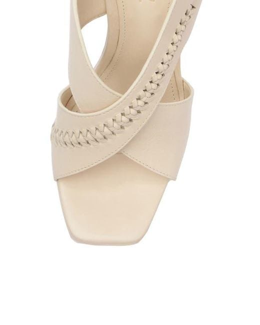 SCHUTZ SHOES Natural Blake Slingback Platform Sandal