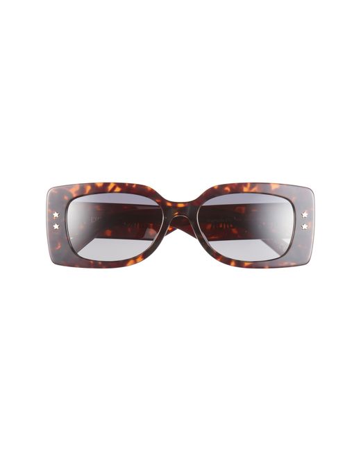 Dior Brown Pacific S1U 53Mm Rectangular Sunglasses