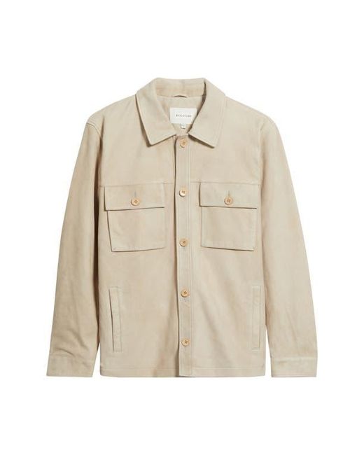 Bugatchi Natural Suede Shirt Jacket for men