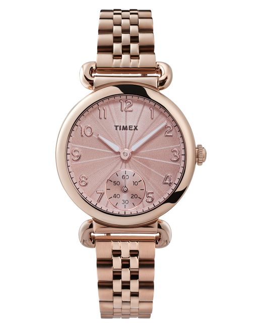 Timex Metallic Timex Model 23 Bracelet Watch