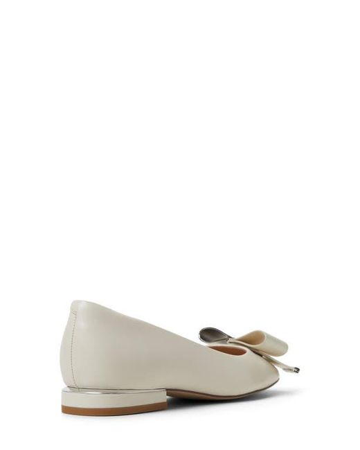 Ted Baker Natural Daria Bow Flat