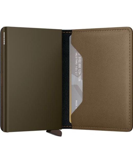 Secrid Green Slimwallet Matte for men