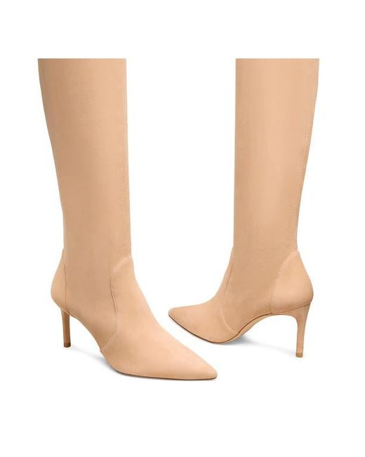 Stuart Weitzman White Stuart Power 75 Boot