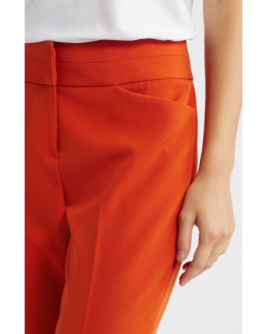 Tahari Red Bootcut Pants