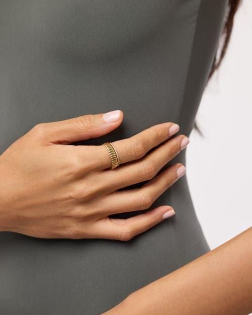Ana Luisa Metallic Ring Set