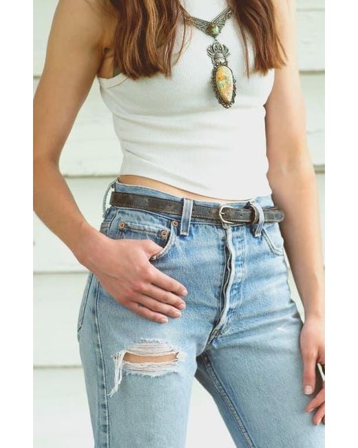 Bed Stu Black Monae Belt