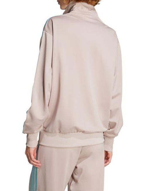 Adidas Natural Firebird Recycled Polyester Track Jacket