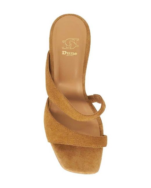 Dune Brown Jaeda Slide Sandal