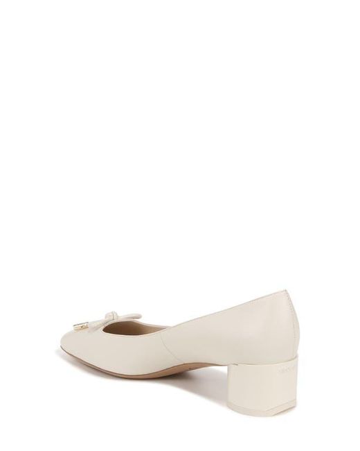 Franco Sarto Natural Natalia Block Heel Pump