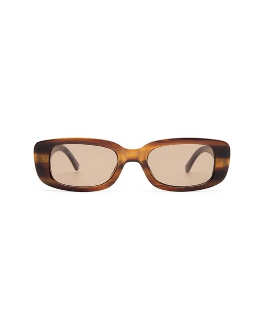 Aire Natural Ceres 51Mm Rectangular Sunglasses