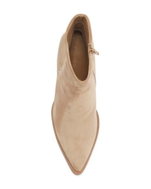 Steve Madden Natural Harden Pointed Toe Bootie