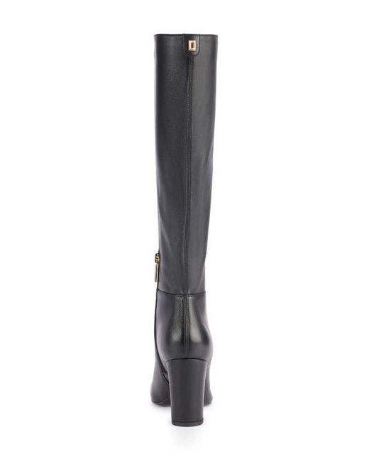 Karl Lagerfeld Black Vani Knee High Boot
