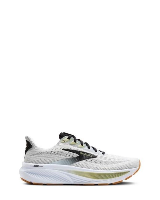 Brooks White Ghost 17 Running Shoe for men