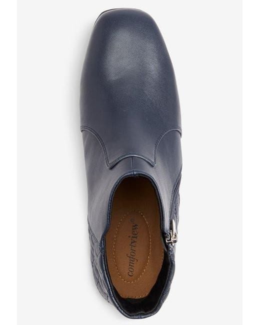 Comfortview Blue The Ceil Bootie