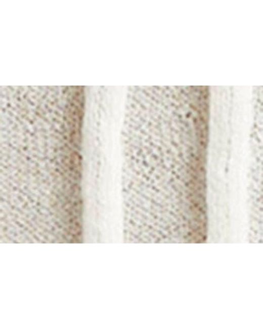 Loulou de Saison White Mabille Rib Long Sleeve Top
