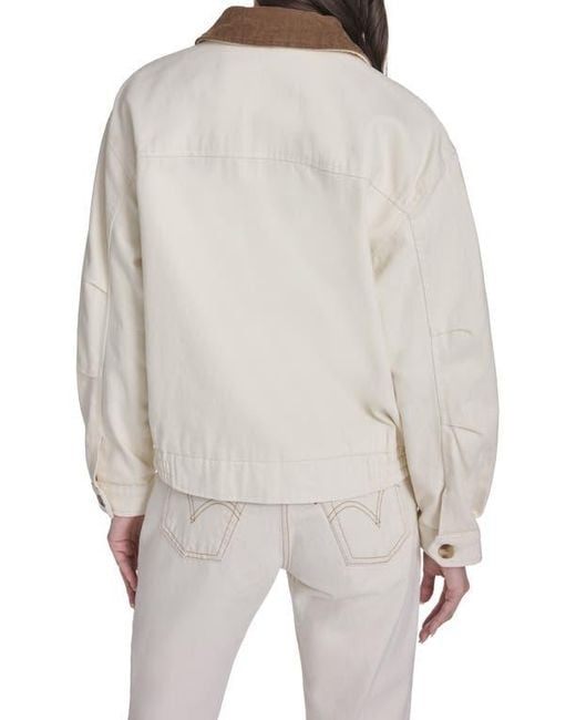 Levi's Natural Laydown Denim Utility Jacket
