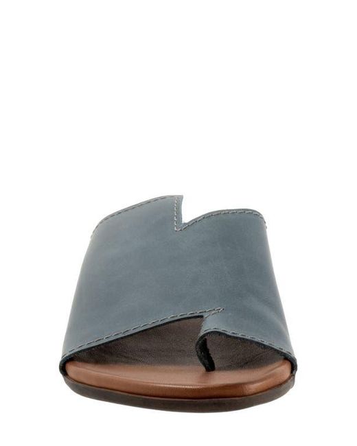 BUENO Blue Tulla Slide Sandal