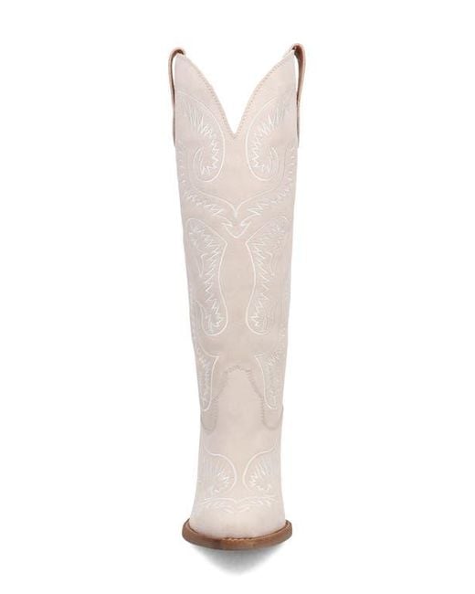 Dingo White Evita Western Boot