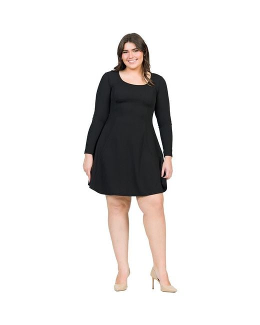black corduroy jumper dress Aria Denim Overall Jumper Dress