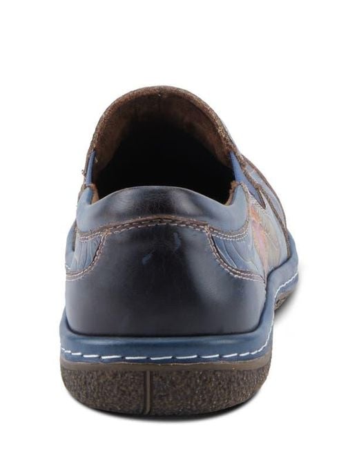 Spring Step Blue Annawan Loafer