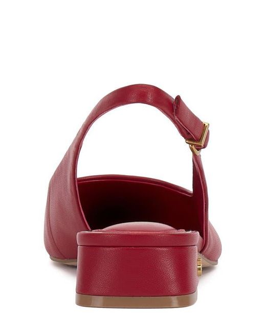 Vince Camuto Red Valiey Slingback Flat