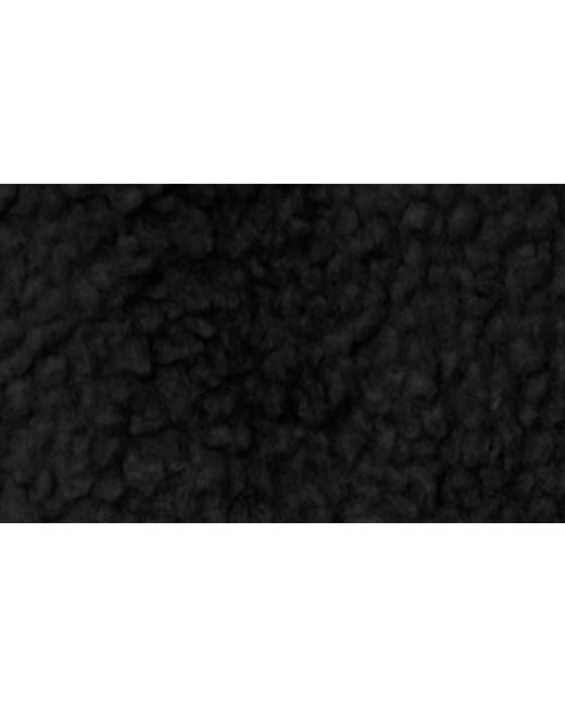 Canada Goose Black Simcoe Wool Blend Fleece Quarter Zip Top