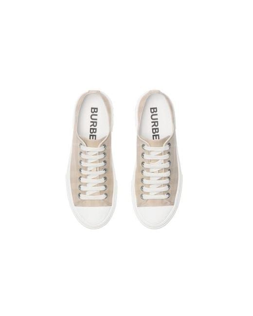 Burberry Natural Check Sneakers