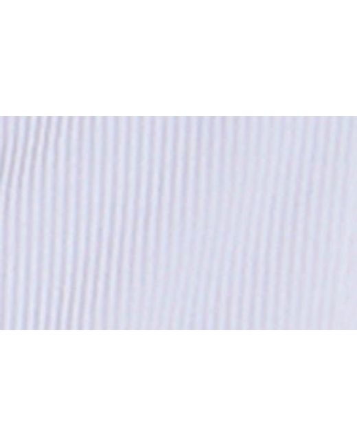 Commando White Ribbed Button-Up Bodysuit