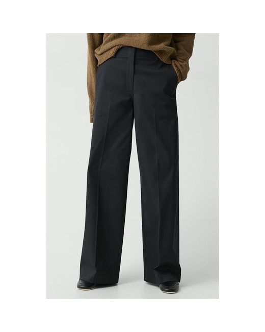 Theory Blue Classic Stretch Cotton Pants