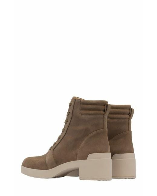 ABEO Brown Capital Lace Boot