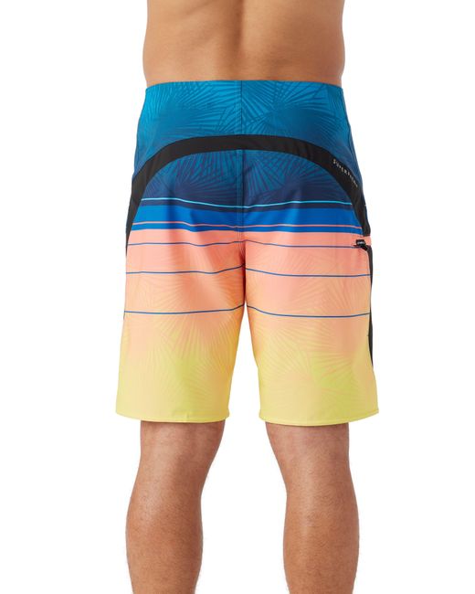 O'neill Sportswear Blue Superfreak 20 Water Resistant Swim Trunks for men