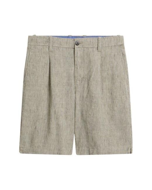 Tommy Bahama Natural Isla Sands Pleated Stripe Linen Blend Shorts for men